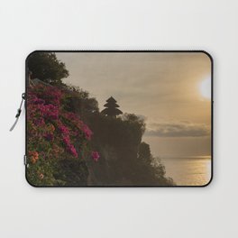 Uluwatu Temple At Sunset  Laptop Sleeve