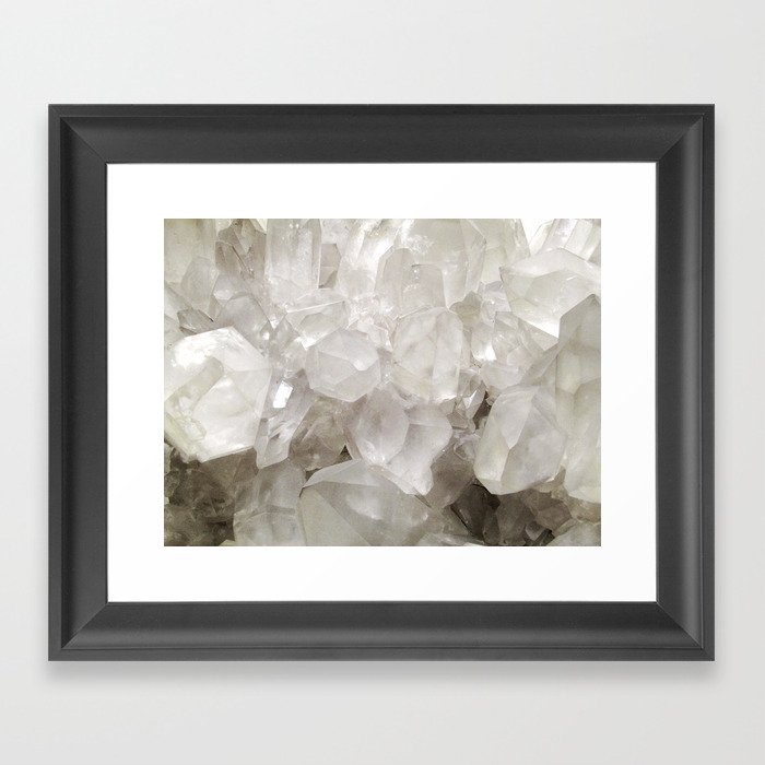 Quartz Framed Art Print