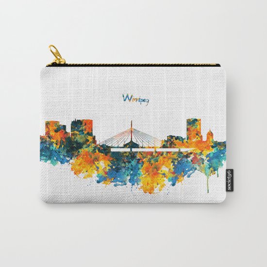 Winnipeg Skyline Carry-All Pouch