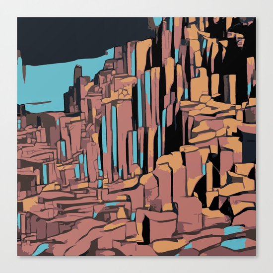 The Rock Canvas Print