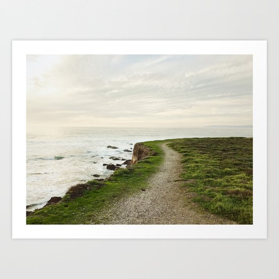 California Coast Trail Art Print