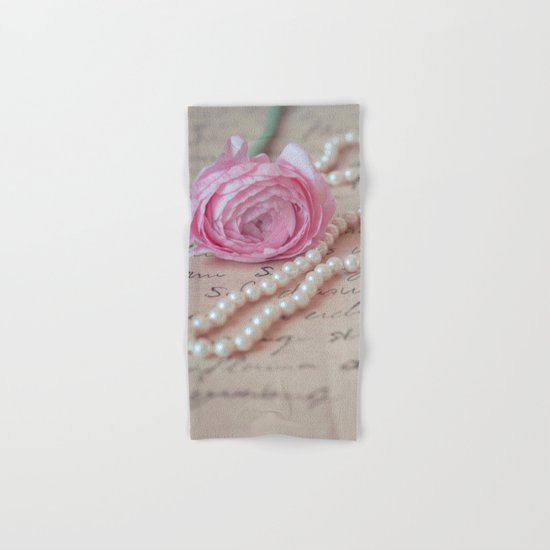 Pink Luxury Hand & Bath Towel