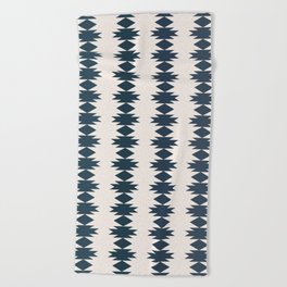 Geometric Southwestern Pattern XXXVIII Beach Towel