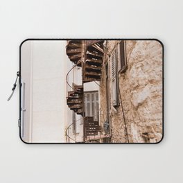 Spiral Staircase in Athens #1 #wall #art #society6 Laptop Sleeve