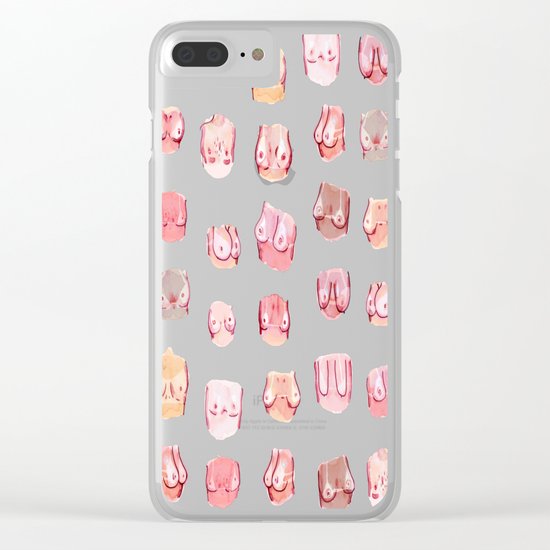summer tities Clear iPhone Case