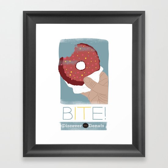 Bite IT! Framed Art Print