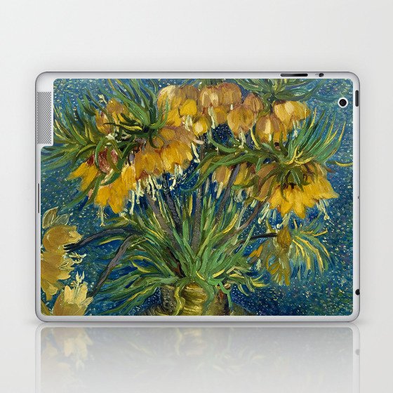 Imperial Fritillaries in a Copper Vase, 1886 by Vincent van Gogh Laptop & iPad Skin