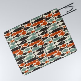 Fish Shapes Picnic Blanket