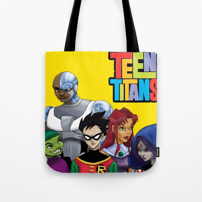 Teen Titans Tote Bag