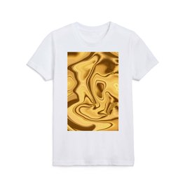 Marble Gold Elegant Collection Kids T Shirt