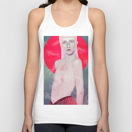 Koi Unisex Tank Top