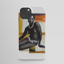 Woman In Color iPhone Case