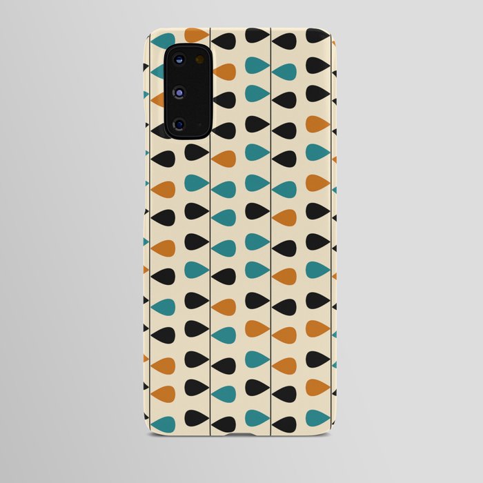 Colorful mid century plant decor 4 Android Case