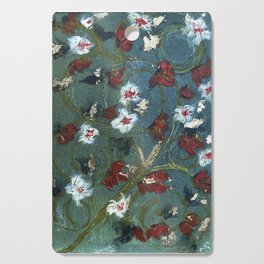 Holiday Blooms Cutting Board
