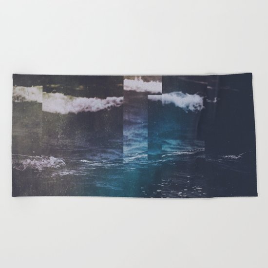 Fractions A34 Beach Towel