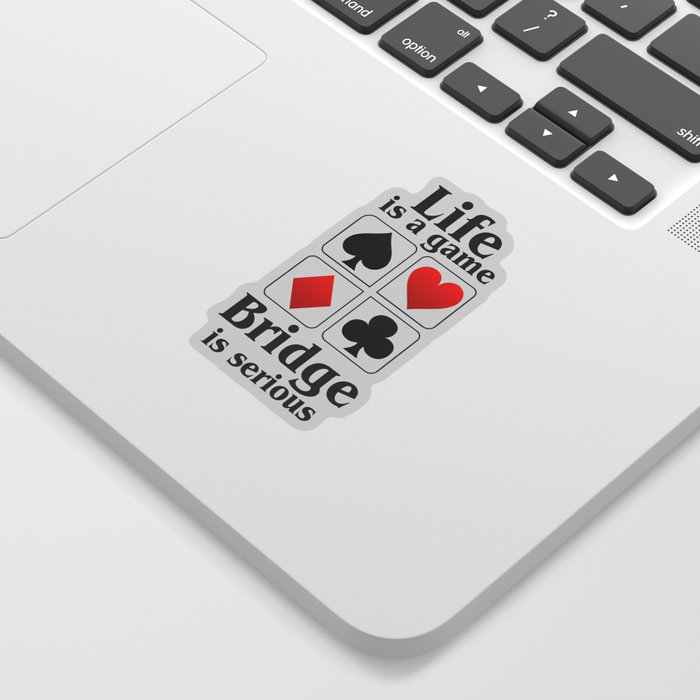 Bridge player gift, Bridge game. Contract Bride, Duplicate Bridge, Bridge lover, Bridge partner Sticker