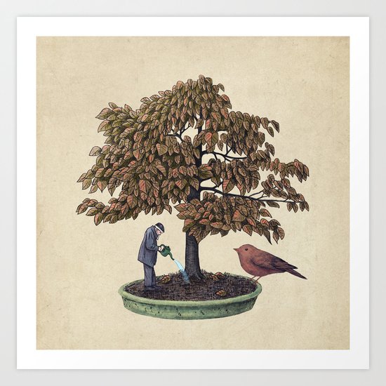 Enchanted Bonsai Art Print