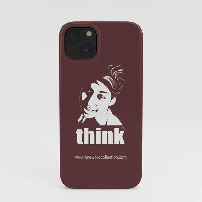 second word - think iPhone Case