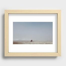 The Surf Recessed Framed Print