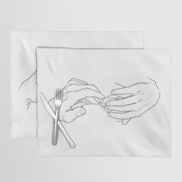 Hands and roots Placemat