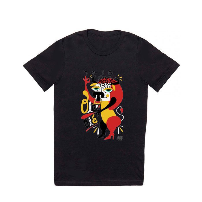 Toro loco - Crazy bull -Olé Olé - Spain T Shirt