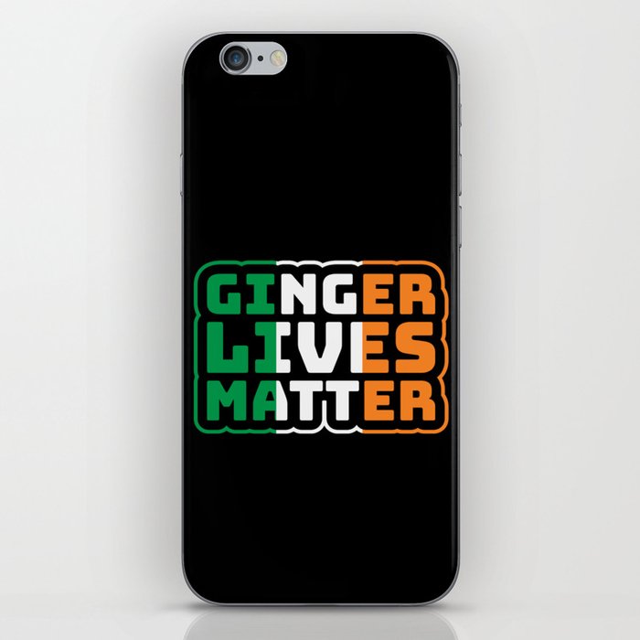 Ginger Lives Matter iPhone Skin