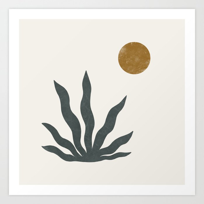 agave Art Print