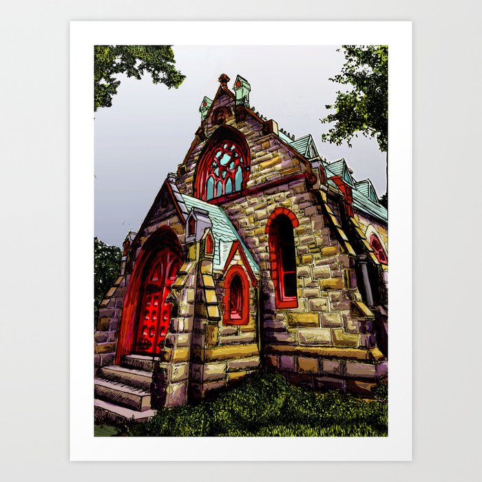 Dickson Memorial Chapel Art Print