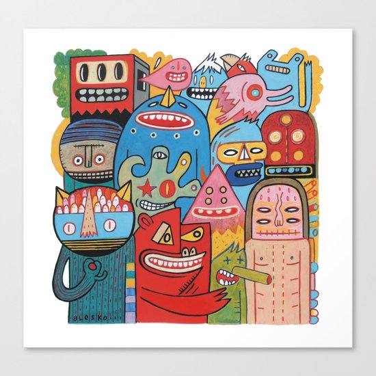 Mêmsac Canvas Print