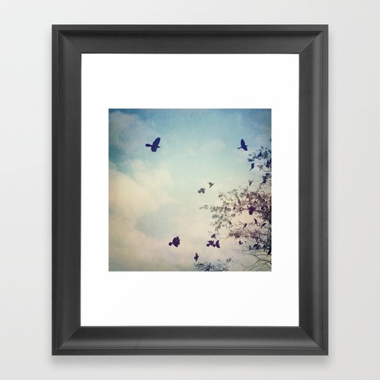 Birds of Clearwater Framed Art Print