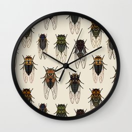 Cicadas Wall Clock