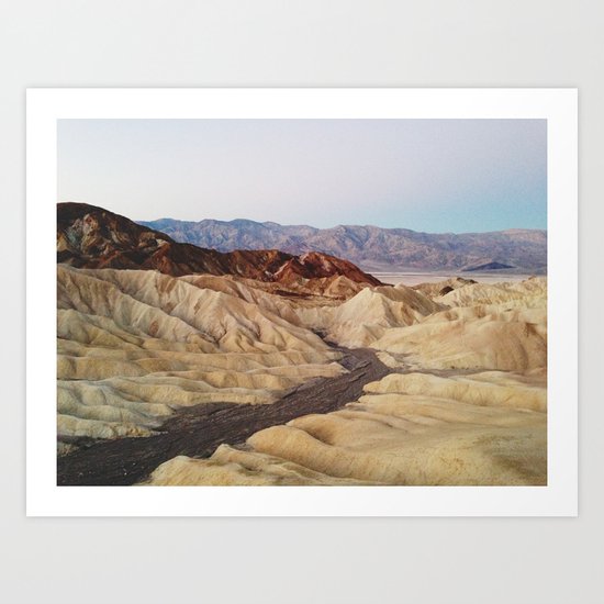 Zabriskie Point Art Print