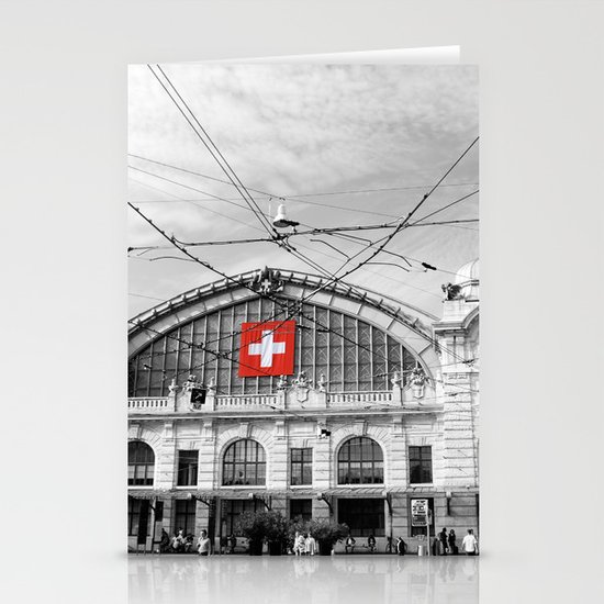 Swiss Flag Stationery Cards