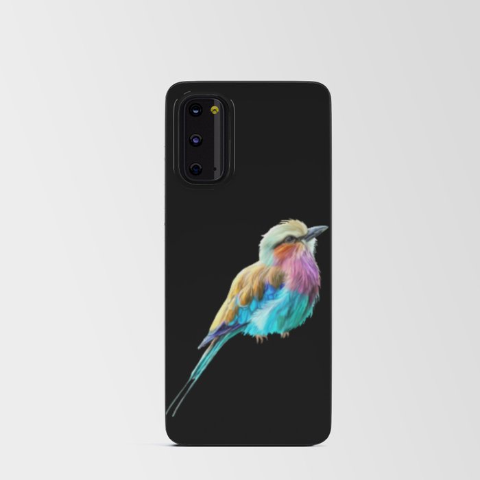 Lilac Breasted Roller Bird Android Card Case
