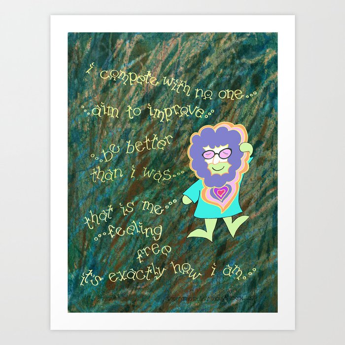 Jerry for Laurie Art Print