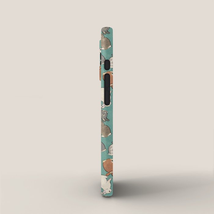 Bunnies iPhone Case by SCHINAKO MORIYAMA | Society6