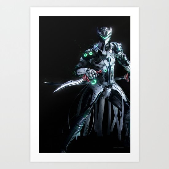 OV Genji Art Print