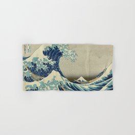 The Great Wave off Kanagawa Hand & Bath Towel