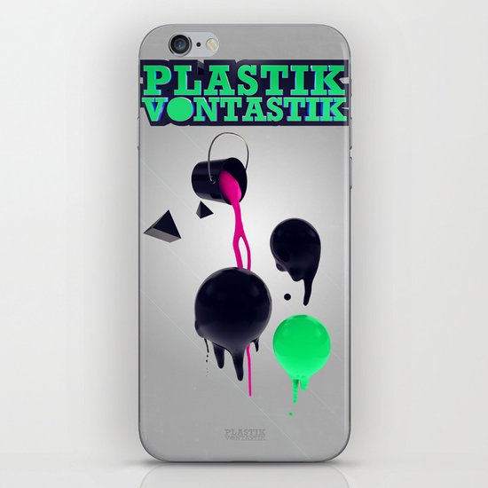 Plastik Vontastik - The Paint iPhone & iPod Skin