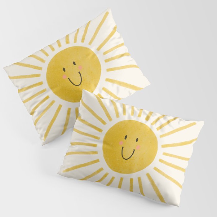 Smiley Sunshine Pillow Sham
