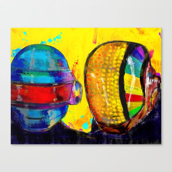 Daft Punk Canvas Print