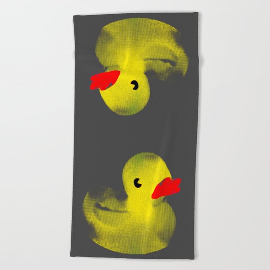 Rubber Duck Beach Towel