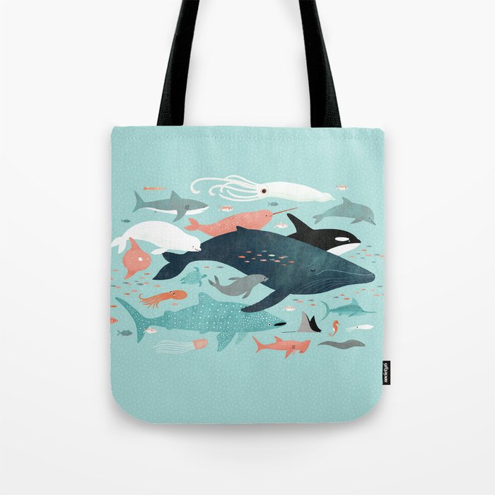 Under the Sea Menagerie Tote Bag