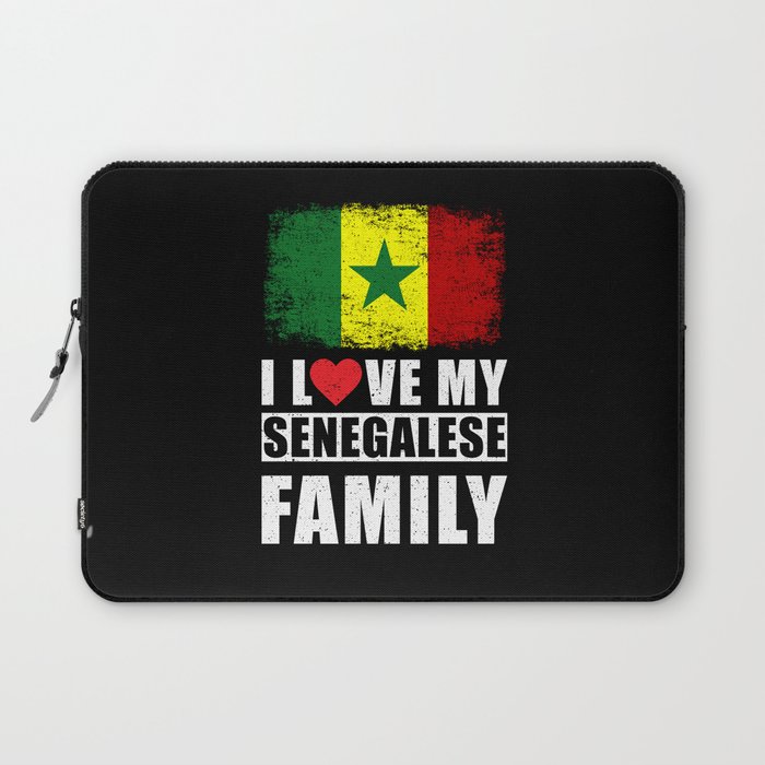 Senegalese Family Laptop Sleeve
