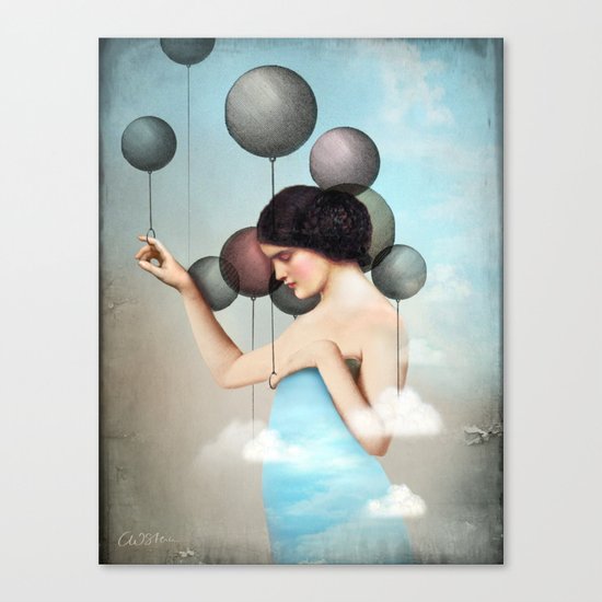 Letting go Canvas Print