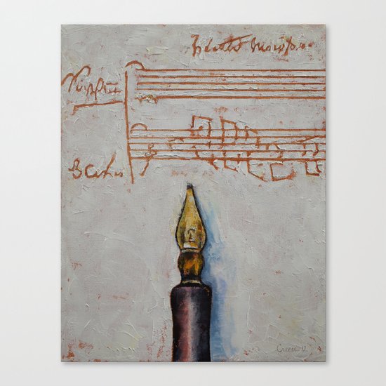 Music Canvas Print