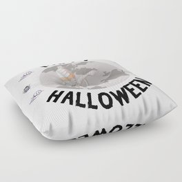Dabbing Halloween Mumie Floor Pillow