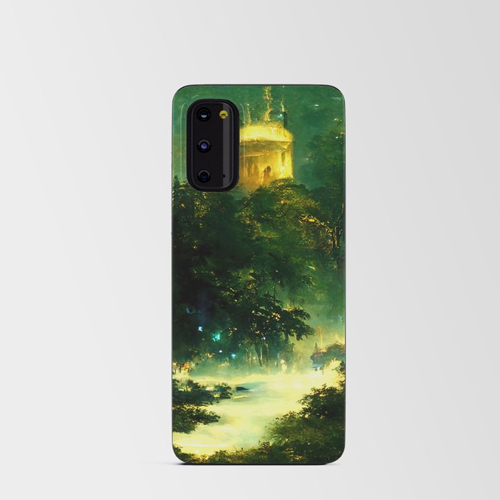 Walking into the forest of Elves Android Card Case