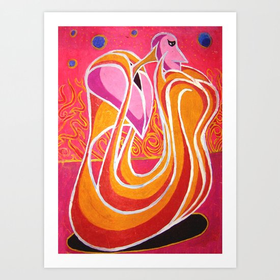 dreaming landscape Art Print