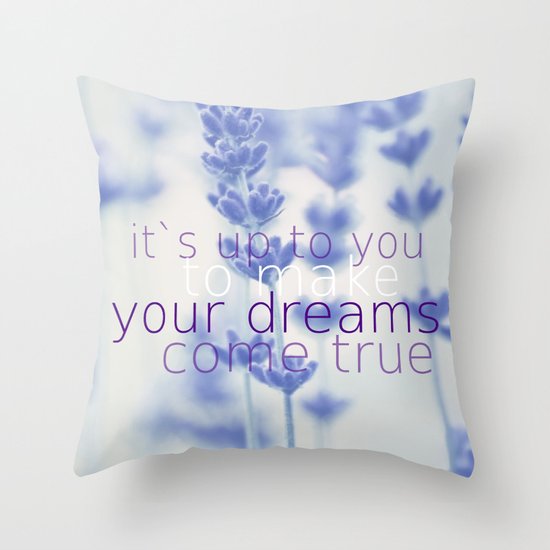 Lavender Throw Pillow